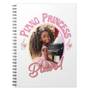 Carnet Cadeaux pour les filles qui aiment jouer du piano