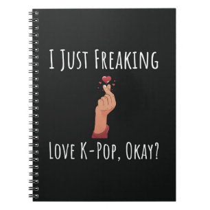 Carnet Cadeaux Pour Les Ventilateurs Kpop Coeur Doigt Cor