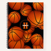 Carnet cadeaux sportifs garçons filles basket-ball athlèt (Devant)