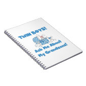 Carnet Cadeaux Twin Boy Grandsons (Côté Droit)