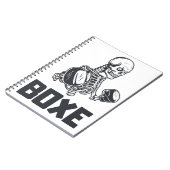 Carnet Caderno Boxe / Boxing (Côté gauche)