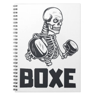 Carnet Caderno Boxe / Boxing