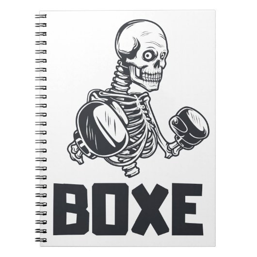 Carnet Caderno Boxe / Boxing (Devant)
