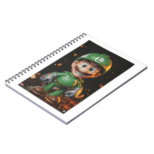 Carnet Caderno do Super Mario (Côté gauche)