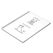 Carnet caderno espiral (Côté gauche)