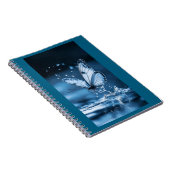 Carnet caderno espiral com foto borboleta (Côté Droit)