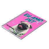 Carnet Caderno Espiral com Foto Pet (Côté gauche)