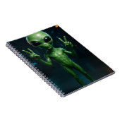 Carnet CADERNO Extraterrestre futurista (Côté Droit)