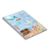 Carnet Caderno Fundo do Mar Meninos (Côté Droit)