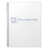 Carnet Caderno Mon Space Web (Devant)