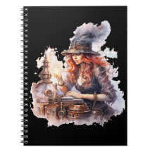 Caderno (Notebook) Halloween Steampunk