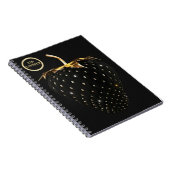Carnet Caderno UP Looser - fraise noire (Côté Droit)
