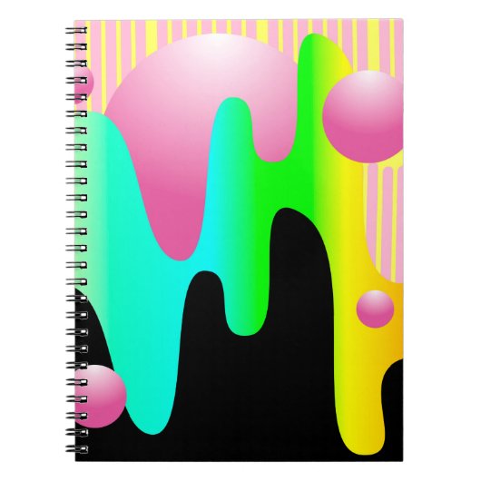 Carnet cadre d'illustration de conception avec conception (Devant)