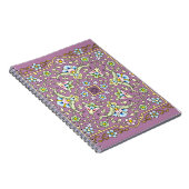 Carnet Cadre floral arabe. Conception islamique tradition (Côté Droit)