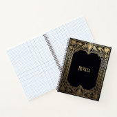 Carnet Cadre floral Art Déco (Intérieur)