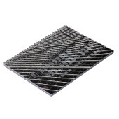 Carnet Cadre métallique gris (Côté gauche)
