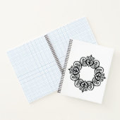 Carnet Cadre Ornemental Vintage (Intérieur)