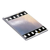 Carnet Cadre ou bande de film 35mm vierge sur arrière - p (Côté Droit)