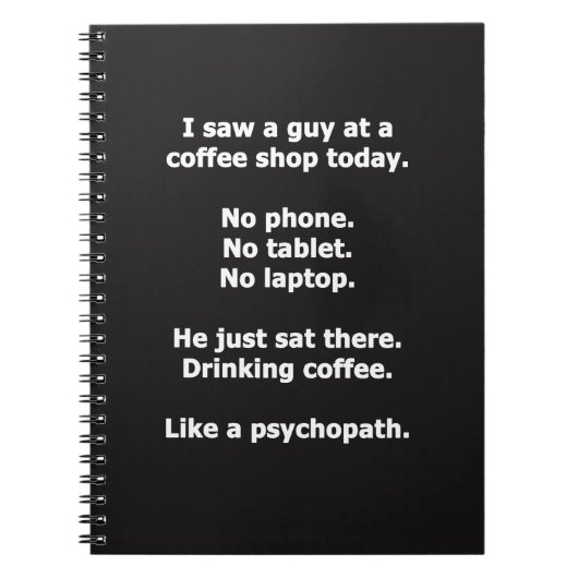 Carnet Café (Devant)