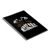 Carnet Café Art Café Et Mascara (Côté Droit)