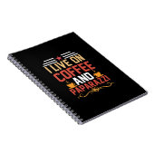 Carnet Café Art Je Vis Sur Café (Côté Droit)