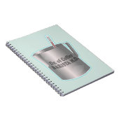 Carnet Café Barista faisant drôle docteur (Côté Droit)