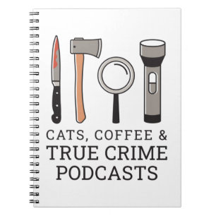 CARNET CAFÉ, CAFÉ ET PODCASTES DE CRIME VRAI OUTIL DE CRI