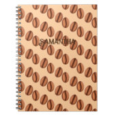 Carnet Café Caféine Haricots (Devant)