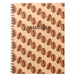 Carnet Café Caféine Haricots
