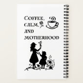Carnet Café Calme Motherhood Silhouette Art (Verso)