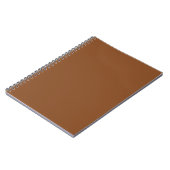 Carnet Café Caramel Chaud Brun Neutre Impression Couleur (Côté gauche)