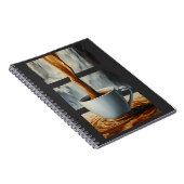 Carnet Café Cascade Art avec cascade surréaliste flux (Côté Droit)