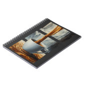 Carnet Café Cascade Art avec cascade surréaliste flux (Côté gauche)