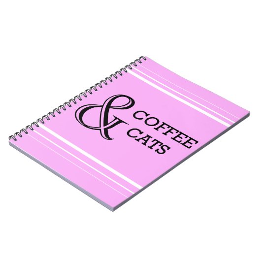 Carnet Café & Chats (Côté gauche)