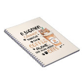 Carnet Café & Chats - Cute Kawaii Art (Côté Droit)
