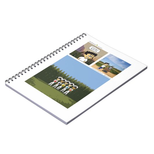 Carnet café de base-ball (Côté gauche)