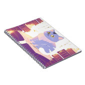 Carnet Café de bibliothèque cat (Côté Droit)