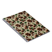 Carnet Café de la Saint-Patrick et motif de trèfle (Côté Droit)