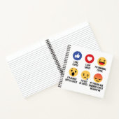 Carnet Café Emojis (Intérieur)