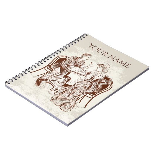 Carnet café et amour (Côté gauche)