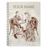 Carnet café et amour (Devant)