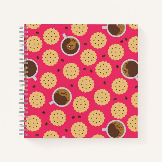 Carnet Café et cookies (Devant)