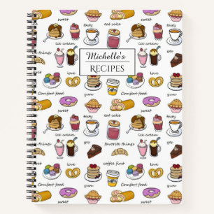 Carnet Café et nourriture de réconfort Recettes personn