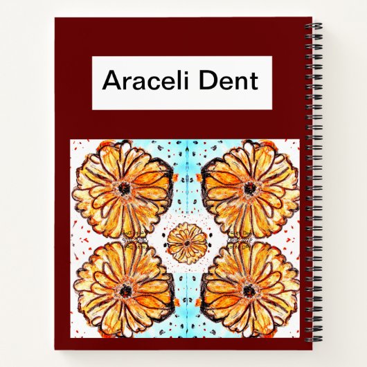 Carnet Café Gerberas (Dos)