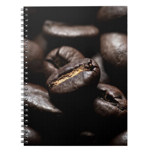 Carnet Café haricots rôtis nourriture café (Devant)