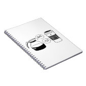 Carnet Café Latte Valentine's Love (Côté Droit)