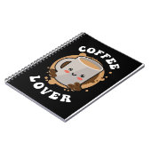 Carnet Café Lover Cappuccino Lover (Côté gauche)