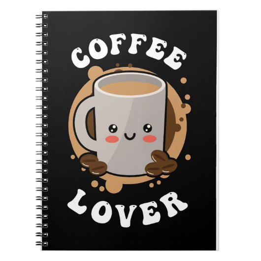 Carnet Café Lover Cappuccino Lover (Devant)