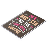 Carnet Café Lover Je Suis Un Café Barista (Côté gauche)