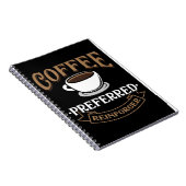 Carnet Café Lover Le Café Est Mon Reinforcer Préféré (Côté Droit)